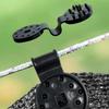 10-200 szt. Plastikowe Klipsy do Markizy Siatka Zacieniająca Outdoor Klips do Siatki Kempingowe Narzędzie Ogrodowe Klips Mocujący Siatkę Ogrodzeniową Hak do Markizy