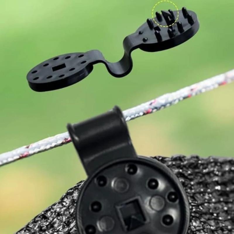 10-200 szt. Plastikowe Klipsy do Markizy Siatka Zacieniająca Outdoor Klips do Siatki Kempingowe Narzędzie Ogrodowe Klips Mocujący Siatkę Ogrodzeniową Hak do Markizy
