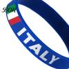 Kids And Adult Wristband Soccer Silicone Bracelet, National Flags Adjustable Wristbands with Breathable Band Snap Buckle for Sports Events,