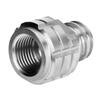 CO2 Cylinder Refill Adapter Female Thread G1Celsius2 to Male Thread TR21-4 for   Soda  (Gold )