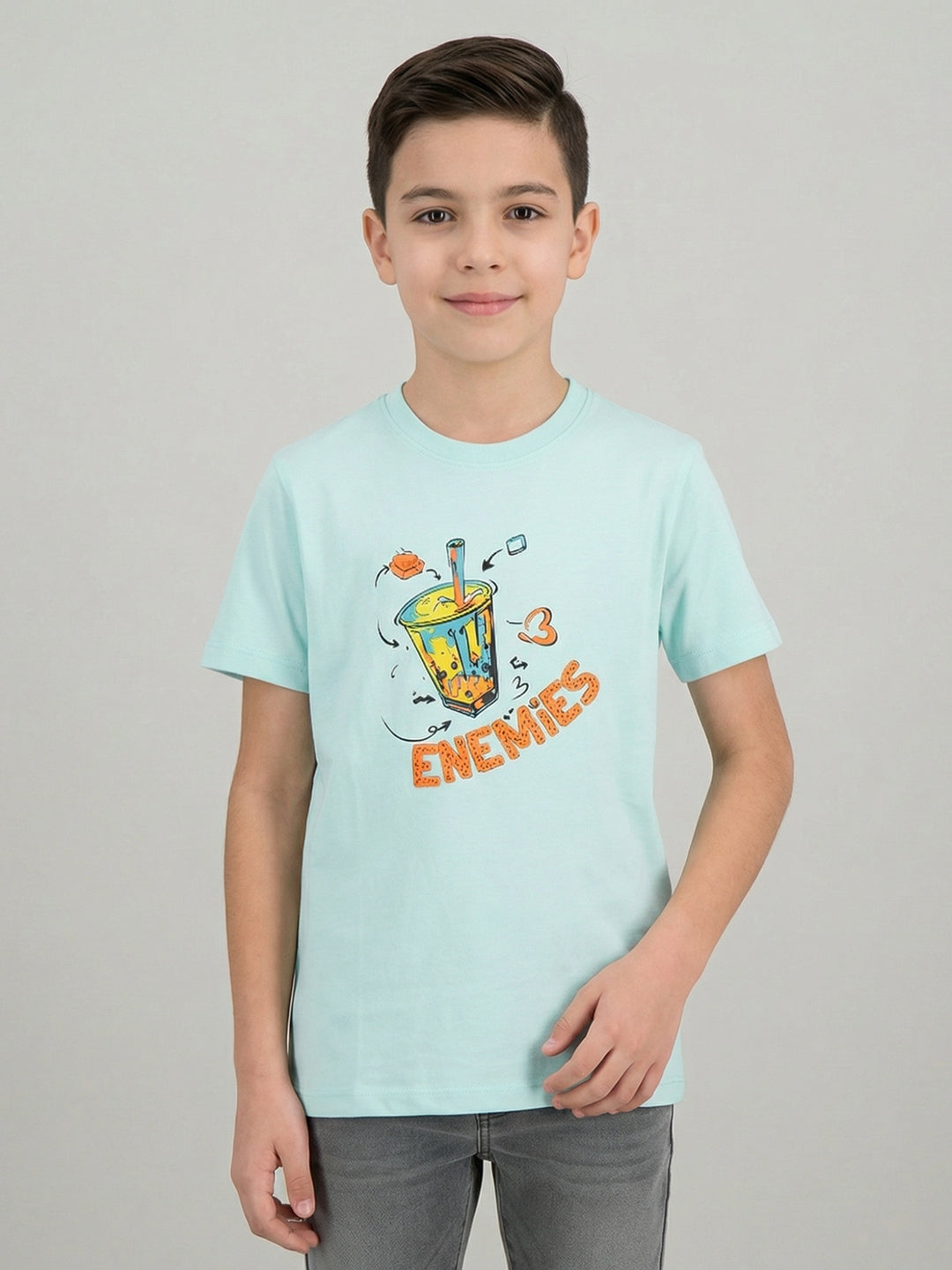 Monte Carlo Boy Regular Fit Blue Tshirt 4-5 Years