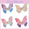 Lovely Butterfly Pearl Hair Clip For Girls Cute And Exquisite Hair Accessory For Kids Moving Butterfly Decoration