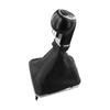 5 / 6 Speed Black Car-Styling Gear Shift Knob For Opel For Zafira B 2005-2010 Car Gear Shift Knob Lever Gaiter Boot Cover