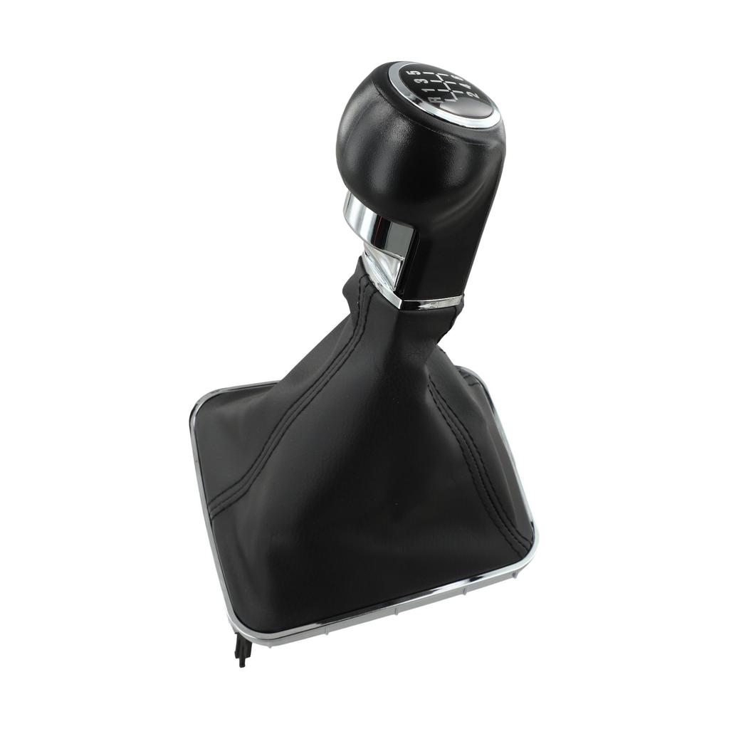5 / 6 Speed Black Car-Styling Gear Shift Knob For Opel For Zafira B 2005-2010 Car Gear Shift Knob Lever Gaiter Boot Cover