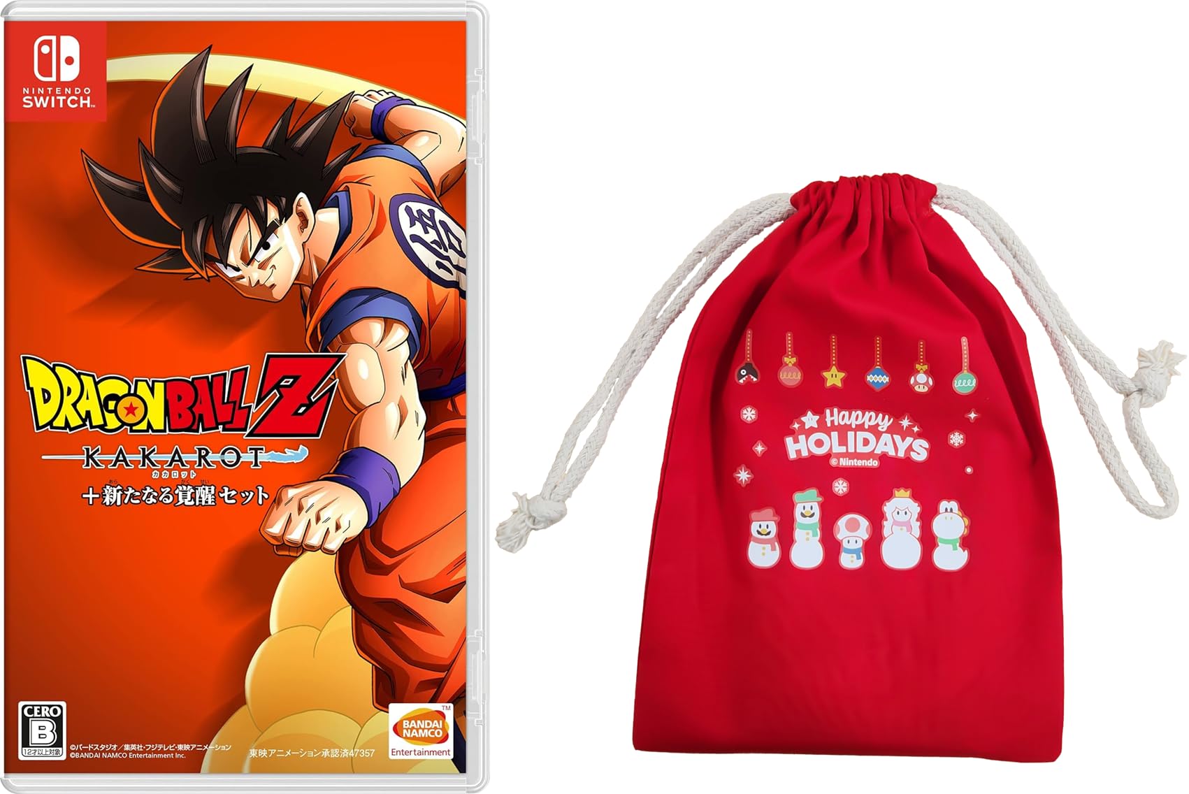 

Dragon Ball Z KAKAROT New Awakening Set Праздничный подарочный кошелек в комплекте + -Switch [Бонус]