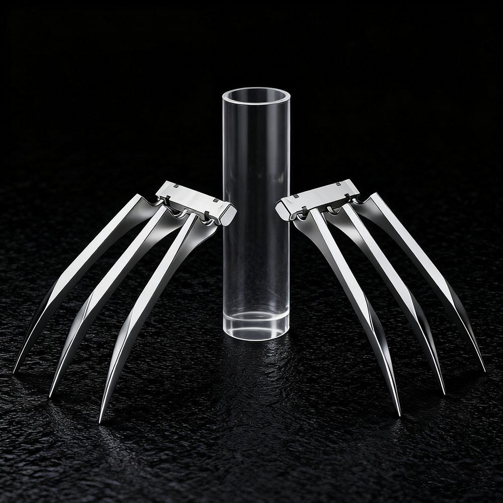 X-Men Wolverine Plastové drápy na ruku – Neostřený model vlčích drápů pro COS Nové.