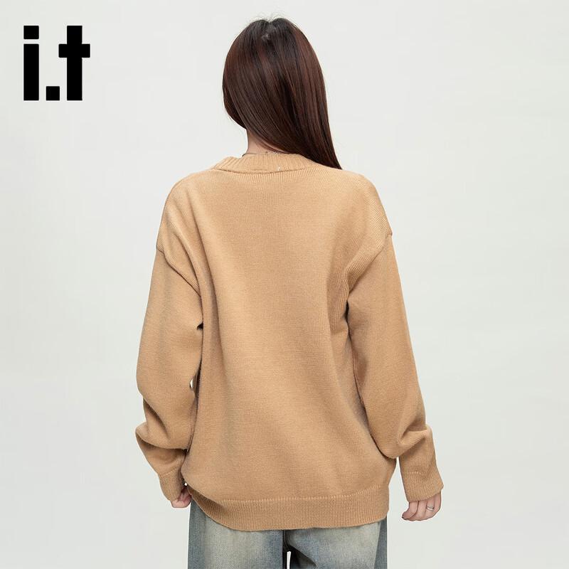 Izzue Women's V-Neck Button-Up Knit Cardigan