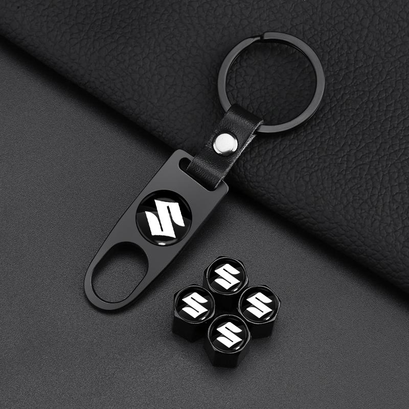 Car Braided Rope Keychain Keyring Key Holder Couple Gifts Auto Accessories for Suzuki JIMNY Grand Vitara Sx4 Swift Alto Emblem