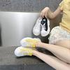 Mesh breathable little white shoes women's spring and summer new small thick-soled heightening muffin shoes fashionable casual board shoes