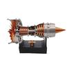 TR900 Motore Turbofan Aeronautico Modello di Aeroplano Kit Motore per Aeroplano Modello di Motore Turbojet Regalo per Adulti Giocattolo Educativo di Scienza Meccanica