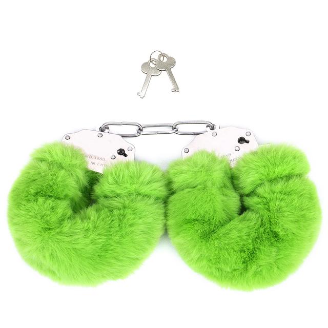 Plush Handcuffs Metal Alternative Tools Shackle Handcuffs SM Training Equipment Binding Adult Sex Toys for Women and Couples