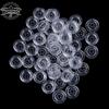 50set Plastic Snaps Fasteners Press Studs Size T5 Caps Button For Clothes Clips Garment Accessories Clear KAM Resin Snap Buttons