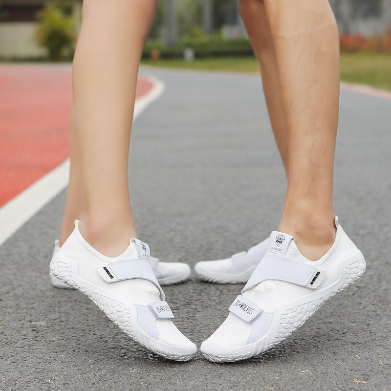 Women Light Elastic Training Shoes Men's Weightlifting Squat Shoes Barefoot Gym Fitness Sneakers Casual Sports Shoes Non-slip
