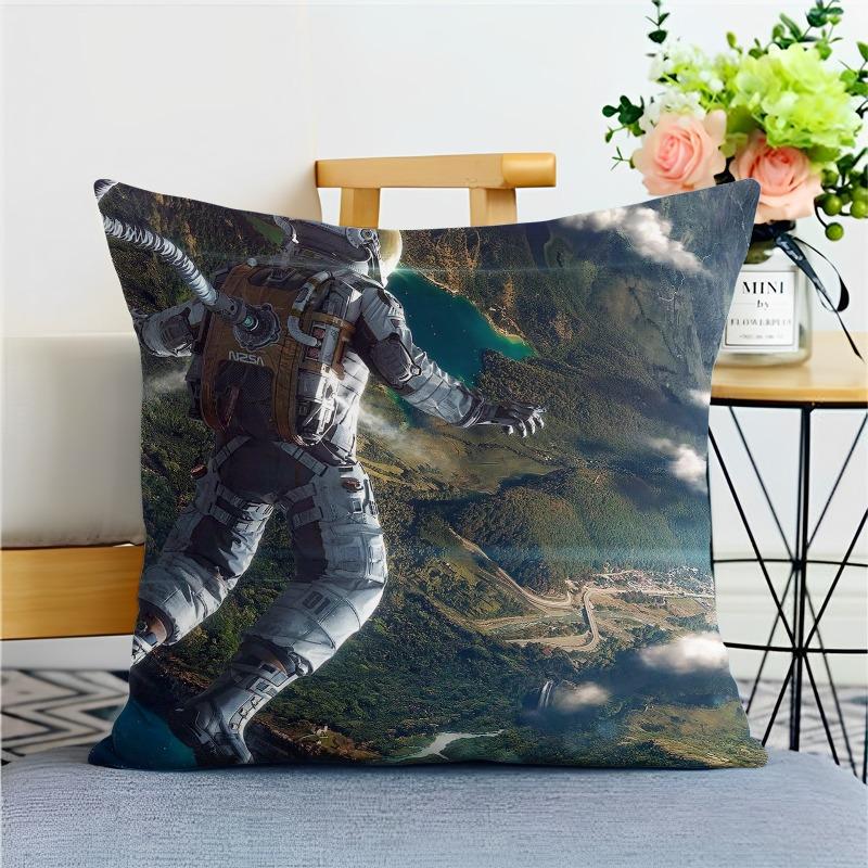 Starry Sky Space Science Fiction Pillowcase Dormitory Decoration Office Living Room Home Pillowcase