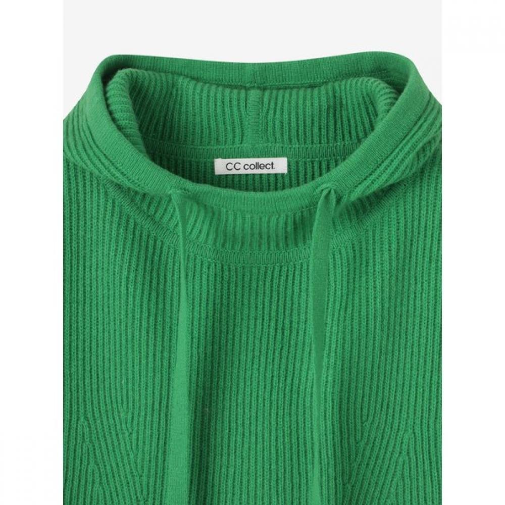 Hood Layered Knit Vest C254ksb031