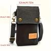 Canvas Canvas Light Shoulder Bag Shoulder Solid Color Crossbody Canvas Bag  Female Lady Girl