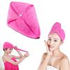 Magic Microfiber Water Absorbing Hair Dry Turban Wrap Towel Bathing Shower Cap ARI