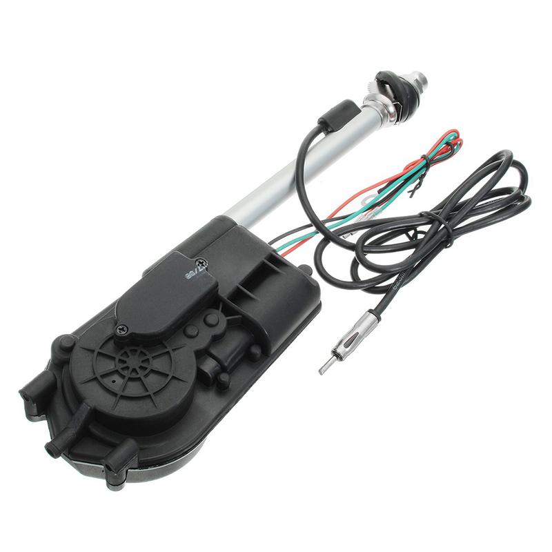 1Pc 12V FM/AM Universal Retractable Antenna Car Aerial Antenna Electric Radio Carro Automatic Aerial Retractable Antenna Replace