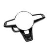 Carbon Fiber Texture ABS Steering Wheel Cover - Automotive Interior Accessory for Vehicles