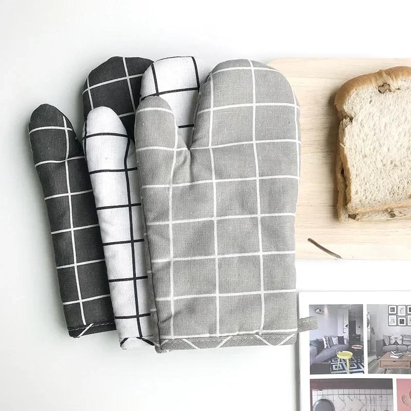 Anti-scalding, High Temperature Resistant, Insulation Gloves, Insulation Pad, Kitchen Baking Oven Gloves, Microwave Oven Gloves