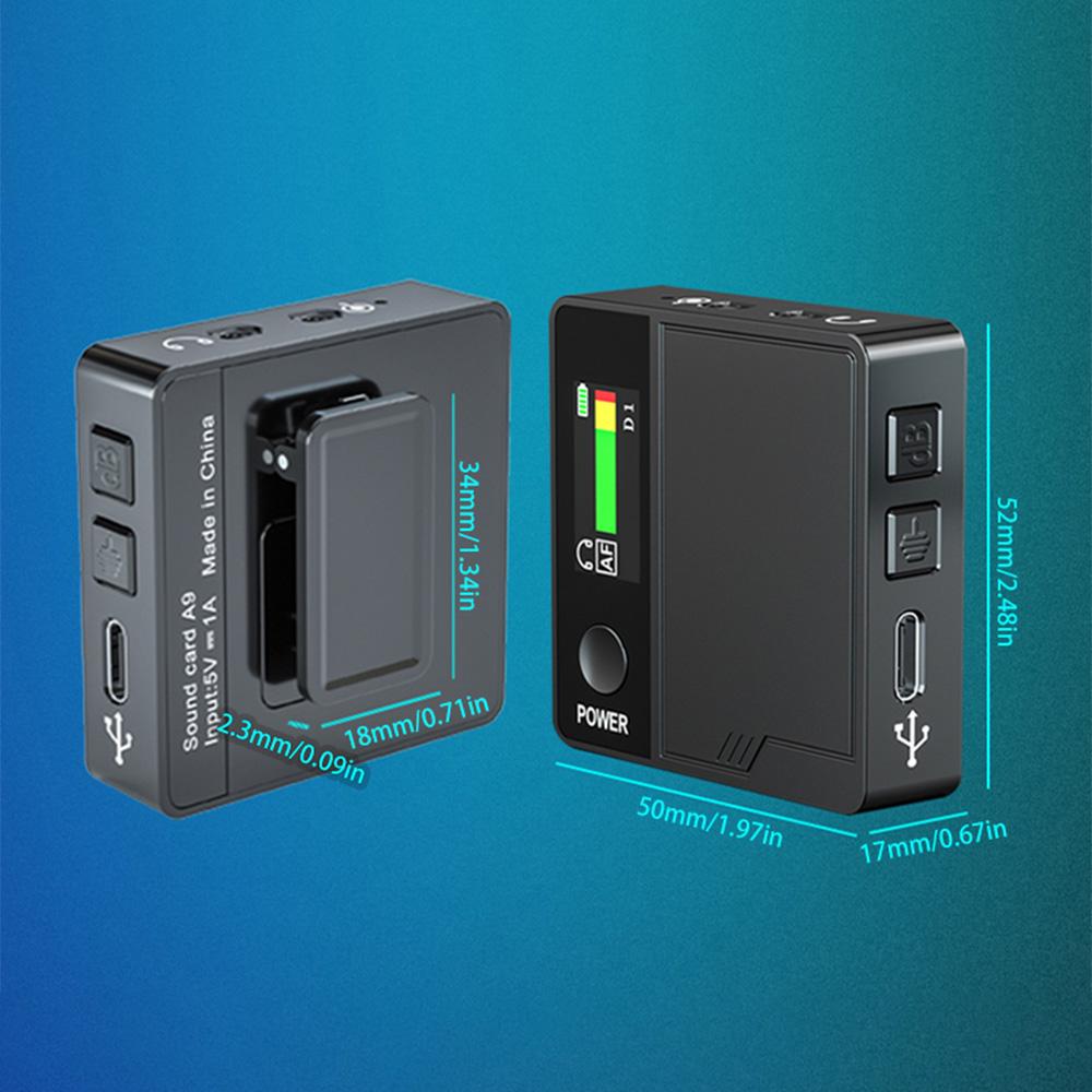 Voice Changer Built in Mic Portable Voice Changer Device with 11 Sound Effects Color Screen Display Mini Live Broadcast