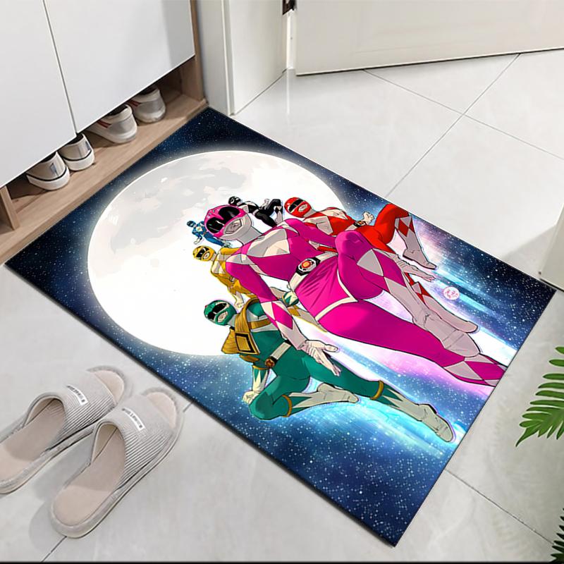 Mighty Morphin Printed Carpet, for Office Chair Living Room Bedroom Kitchen Room Decor Gifts.
