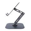 Desk Tablet Stand   Foldable 360 degrees  Rotating Metal Desk Tablet Hold  for Cell Phone