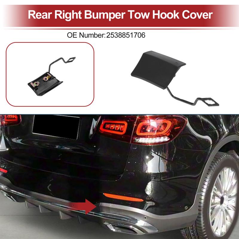 X Autohaux Car Tow Hook Cover Cap for Mercedes-Benz GLC300 No.2538851706
