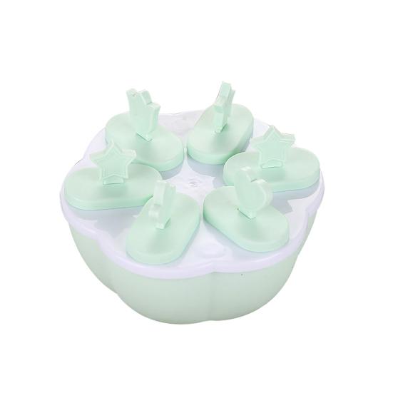 Plastová forma na nanuky, zmrzlinu, výrobník, tác na kostky, DIY kuchyňský nástroj s víkem