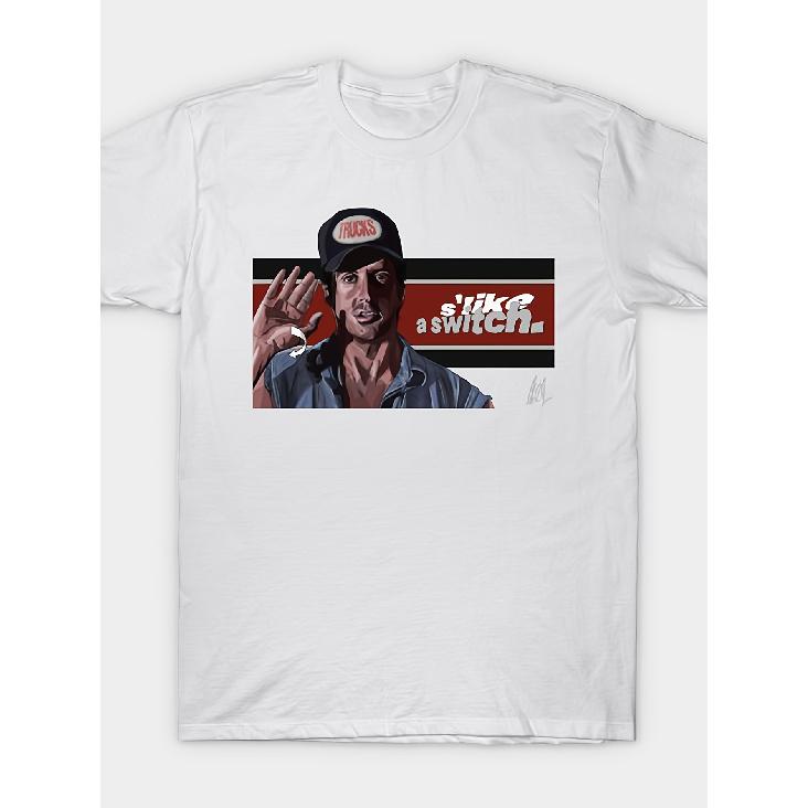 Over The Top S'Like A Switch T-Shirt | Casual Crew Neck, Slight Stretch Fabric, Regular Fit, Print Pattern, Perfect For Men, All-Season