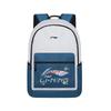 Polyester Backpack Unisex Denim Blue & White & Gray YBSU167-5A1