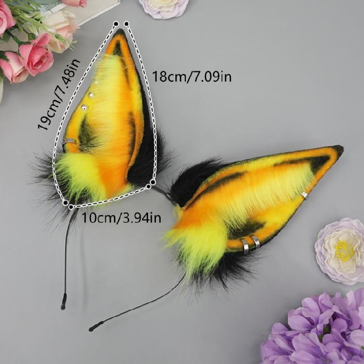 Anime Headband Bendable Mythical Ear Hairhoop Girl Halloween Dress Up Hairband  Costume Masquerades Headwear