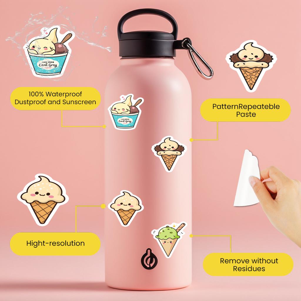 35-100pcs Cute Cartoon Stickers For Diy Laptop Bicycle Guitar Skateboard Graffiti Sticker Teacher Reward Stationery Sticker