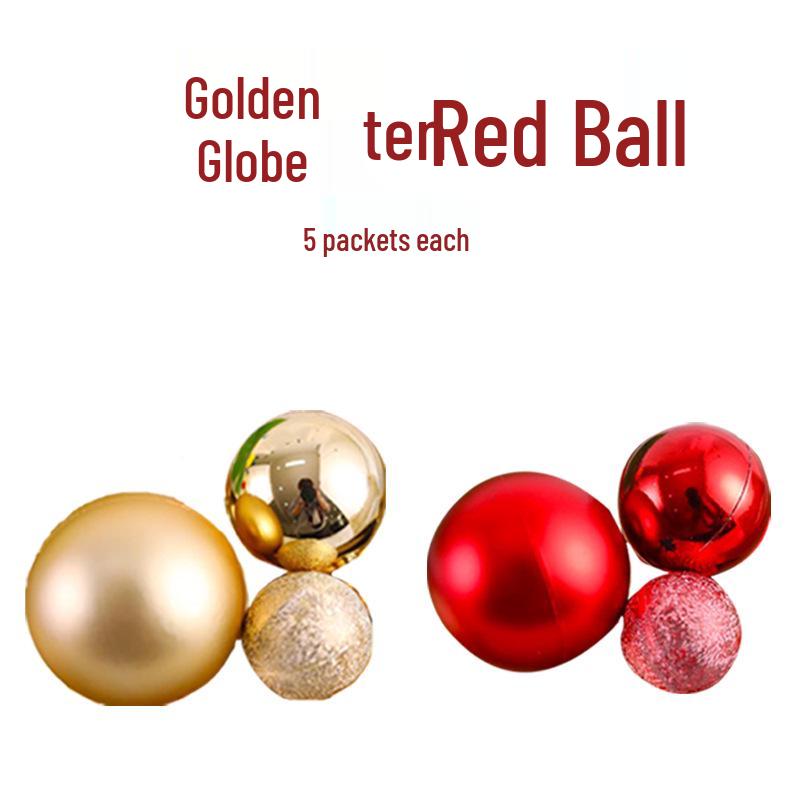 Festive Frosted Gold & Silver Ball Cake Decoration - Christmas & Birthday Iridescent Ornaments Topper