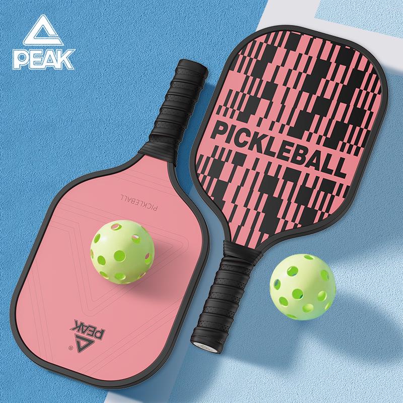 PEAK Racket Professional Fiberglass Pickleball Paddle for Adults & Children No Balls