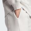 adidas X Stella McCartney Regular Sweat Pants Solid Logo Fleece Cuffed Knit Joggers Women Bottoms Pearl-Pink IU0876