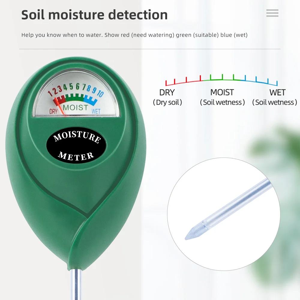 1PC Soil Moisture Meter, Soil Hygrometer Sensor for Gardening, Soil Moisture Meter for House Plants, Lawn No Batteries Required