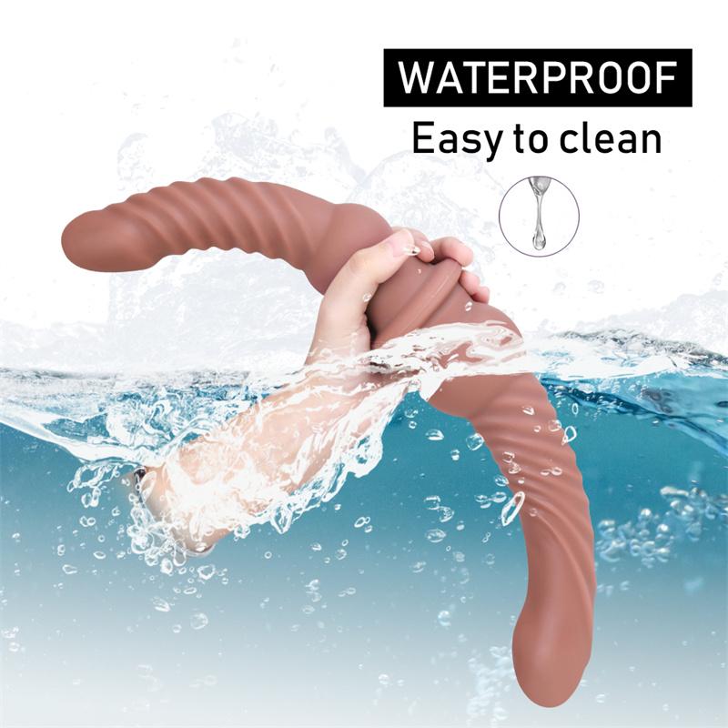 H48 Biyi Shuangfei Liquid Silicone Double Same Sex Penis SM Sex Products