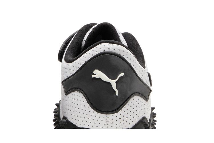 Puma Mostro Perforated Leather White Black