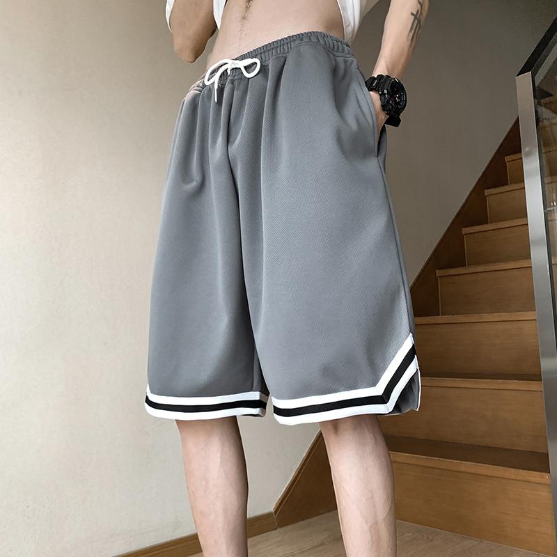 Vysoce kvalitní letní pánské basketbalové šortky volné rychleschnoucí Streetwear neformální kalhoty ke kolenům pro muže