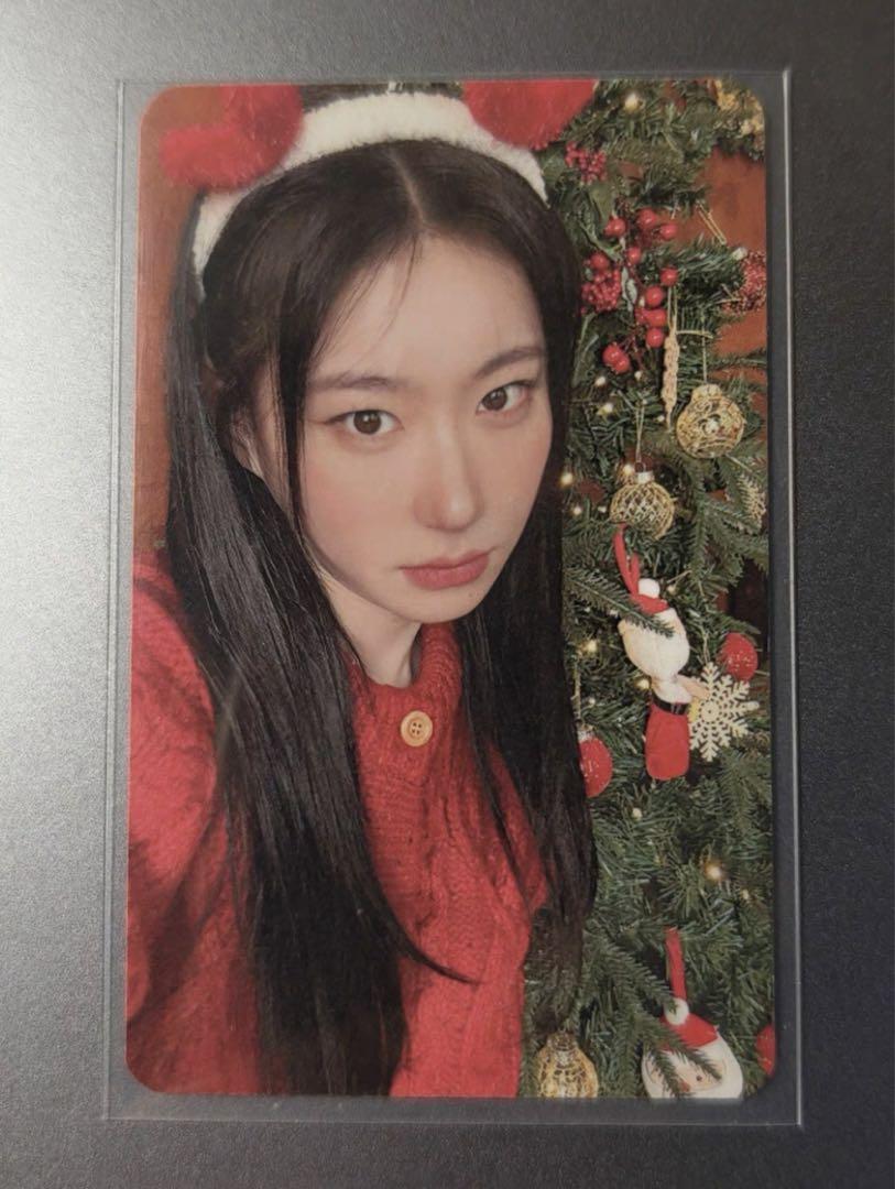 

[USED] ITZY Chaeryeong SBS Gayo Daejun Limited Edition 80 Pieces Christmas Trading Card