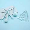Furry Eyeshadow Powder Brush Candy Color Cosmetic Brush Set Professional Makeup Brushes  Ladies