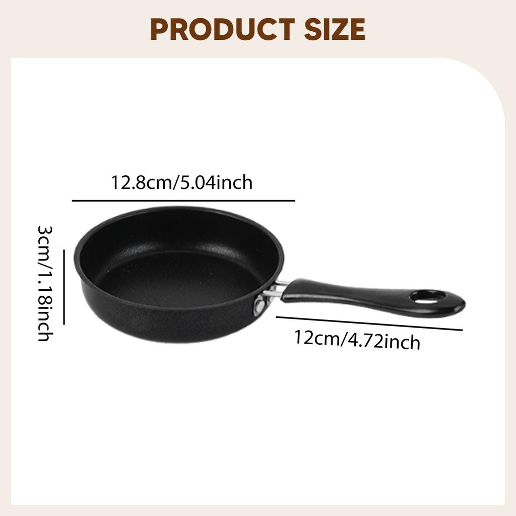 6 Pieces Stainless Steel Ergonomic Handle Portable Nonstick Pan Saucepan Pots and Pans Set Kitchen Cooking Set for Kitchen Home