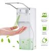 Public Area Use Plastic Automatic Soap Dispenser Elbow Pressure Wall-Mount for Disinfection Liquid in Hospitals SchoolsMalls