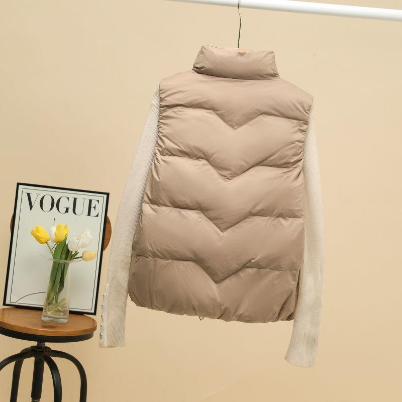 Primăvara, toamna și iarna Noua versiune coreeană Jachetă în puf lejeră și lejeră
