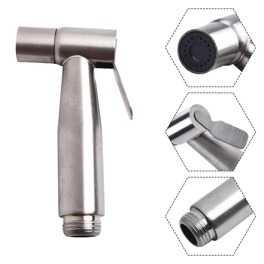 Convenient Hand Pressed Water Release with Circular Holes Bidet Sprayer