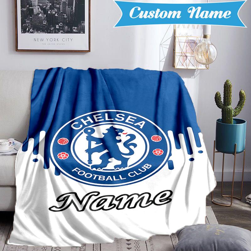 Custom Name House Chelsea Blanket Lightweight Ideal Bedding Blanket Perfect for Travel, Camping, Living Rooms, Sofas, Christmas Gift