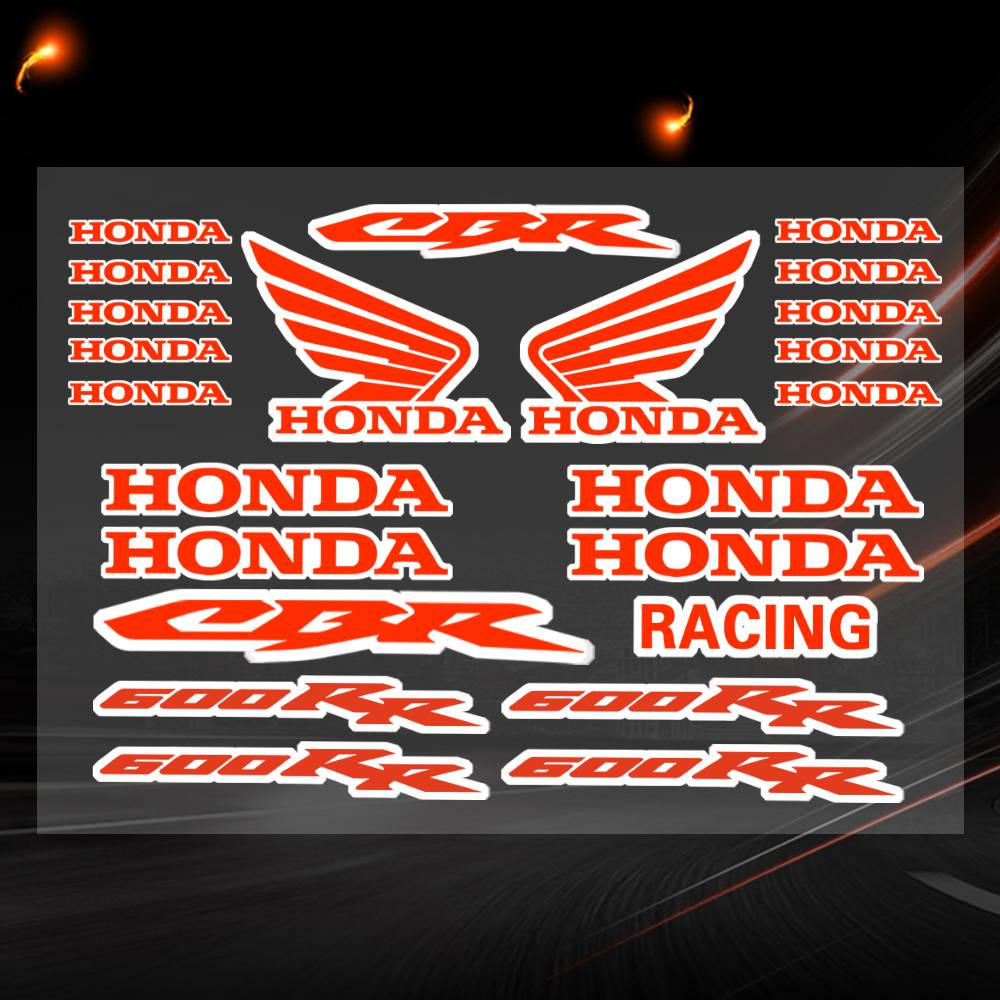 AAAKF1 Oragon-n Anime Honda-a Japanese Motorcycle Sticker Suitable For Motorcycle Body Reflective Car Sticker Helmet Decal
