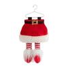Christmas Leg Tree Decoration, Christmas Tree Decoration Plush Leg Sticky Christmas Tree Top Decoration, Christmas Decoration Party Home Decoration