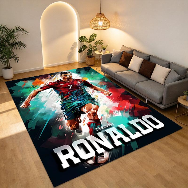 Ronaldo Art Living Room Nonslip Area Rug Soft Carpet For Bedroom Game Playroom Sofa Office Home Decor Doormat Christmas Gift C9302846